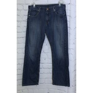 Levi's 527 Jeans Men's 36x30 Boot Cut Blue Denim